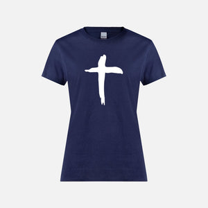 Woman's Cross Print Tee