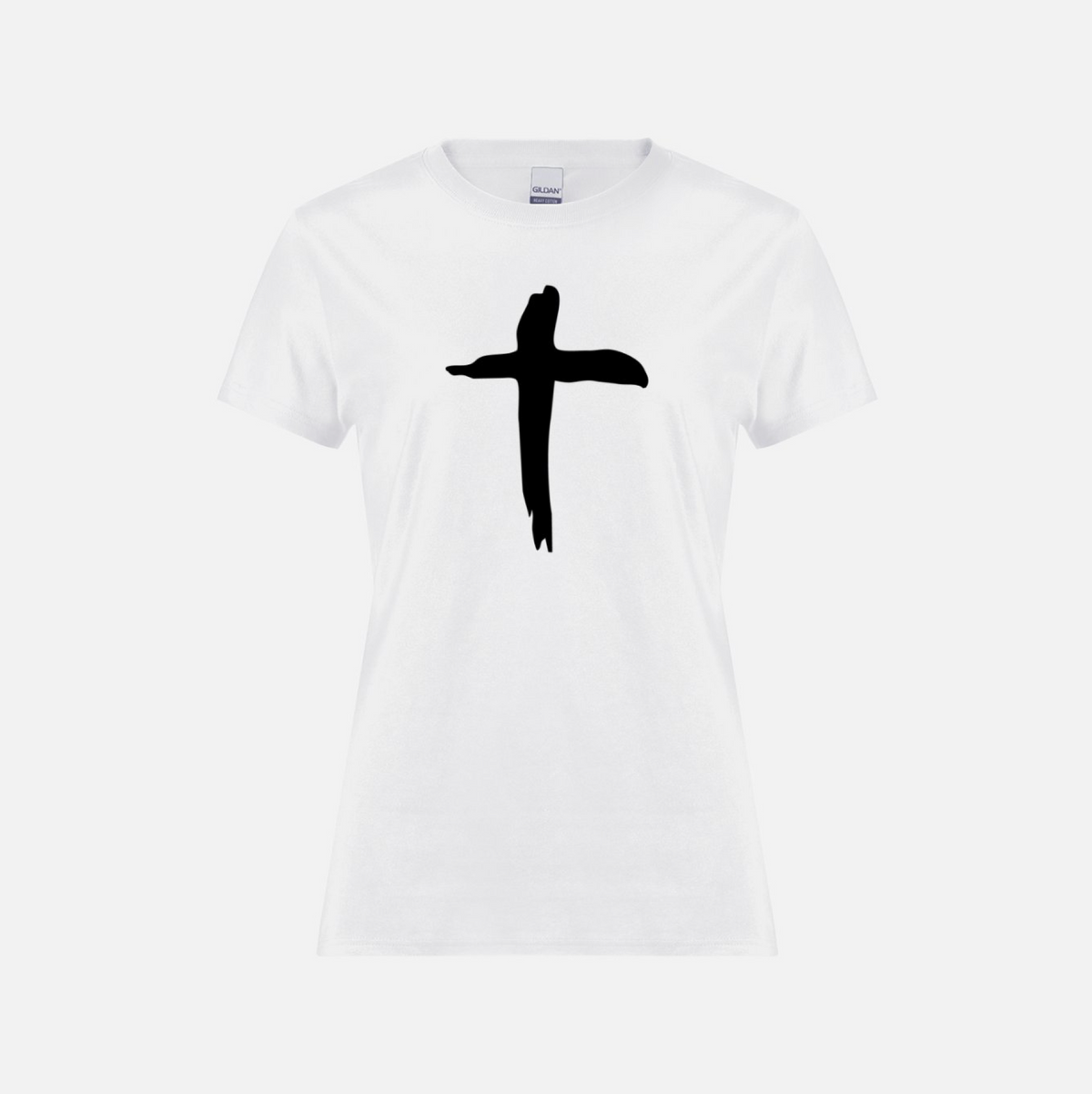 Woman's Cross Print Tee