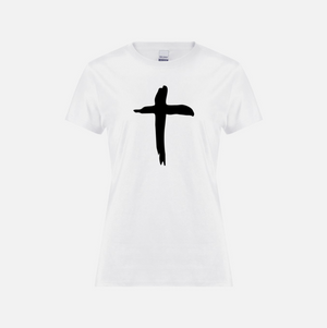 Woman's Cross Print Tee